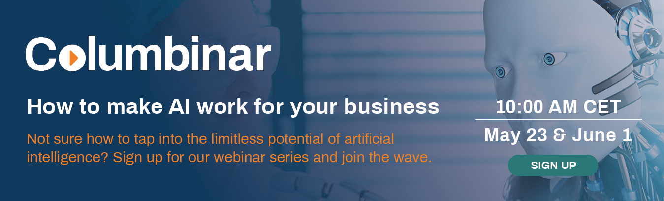 Webinar invitation How to make AI work for your business