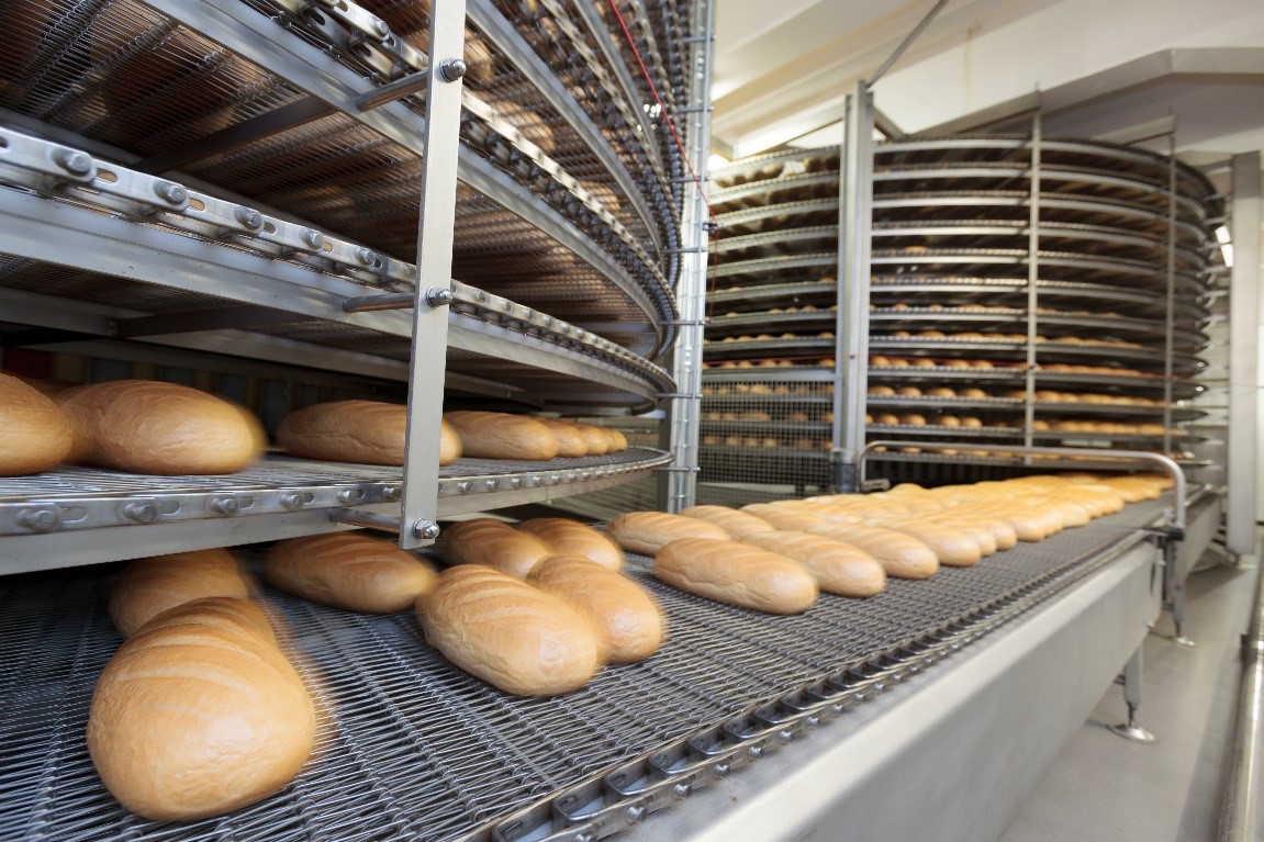 Bread production line