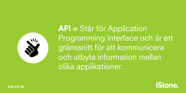 Vad är ett API?