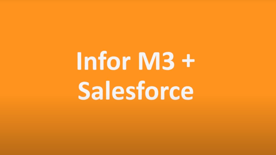 Infor M3 and Salesforce thumbnail